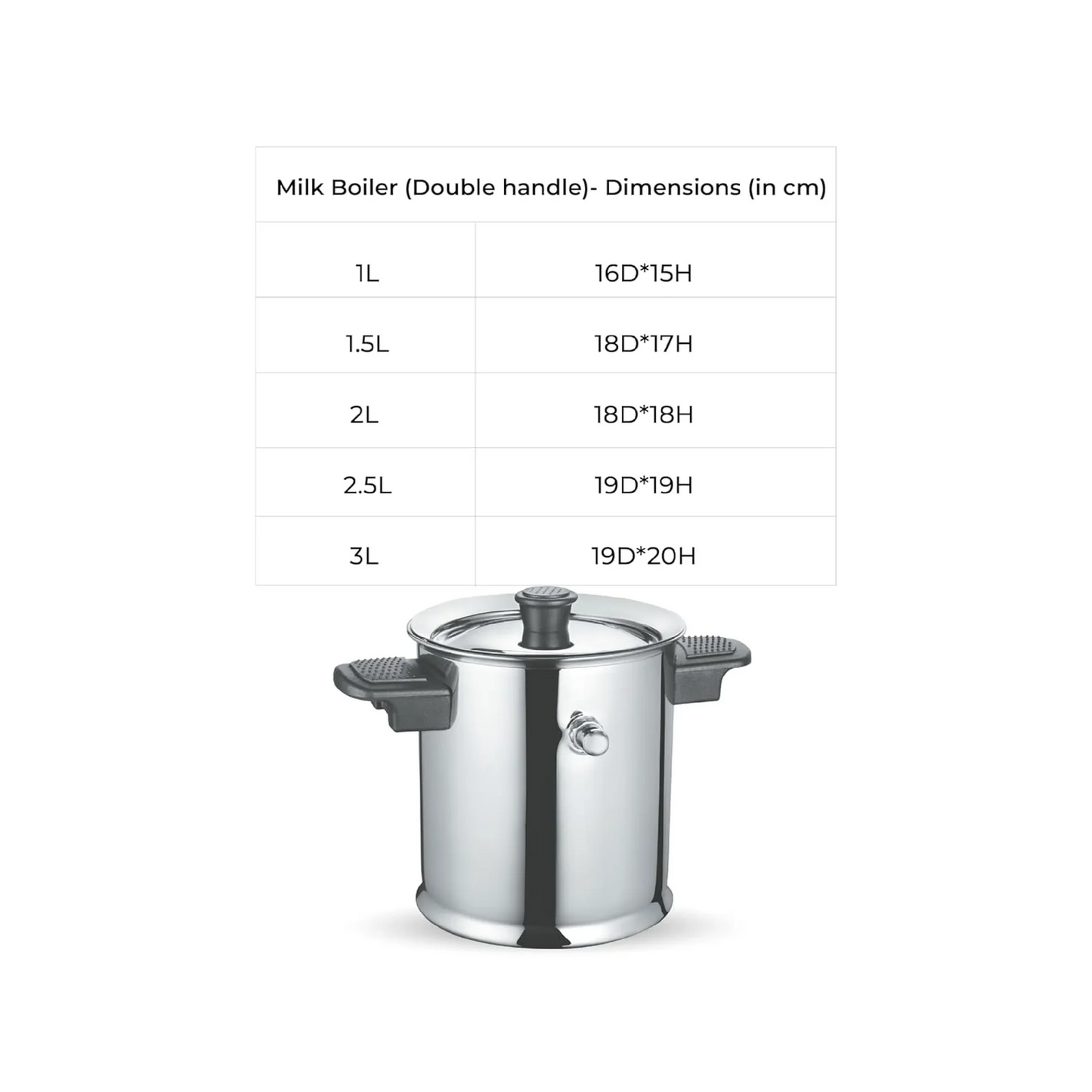 Milk Boiler (Double Handle)