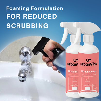 UrbanVibe Cleaner Spray Grease Remover – Pack of 2 (500ml)